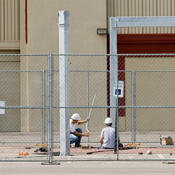 how long can i rent the temporary fence for my work site or event in Peru NY